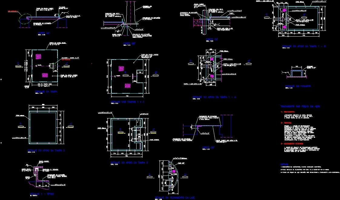Pumping Station Project Complete Wastewater DWG Full Project for ...
