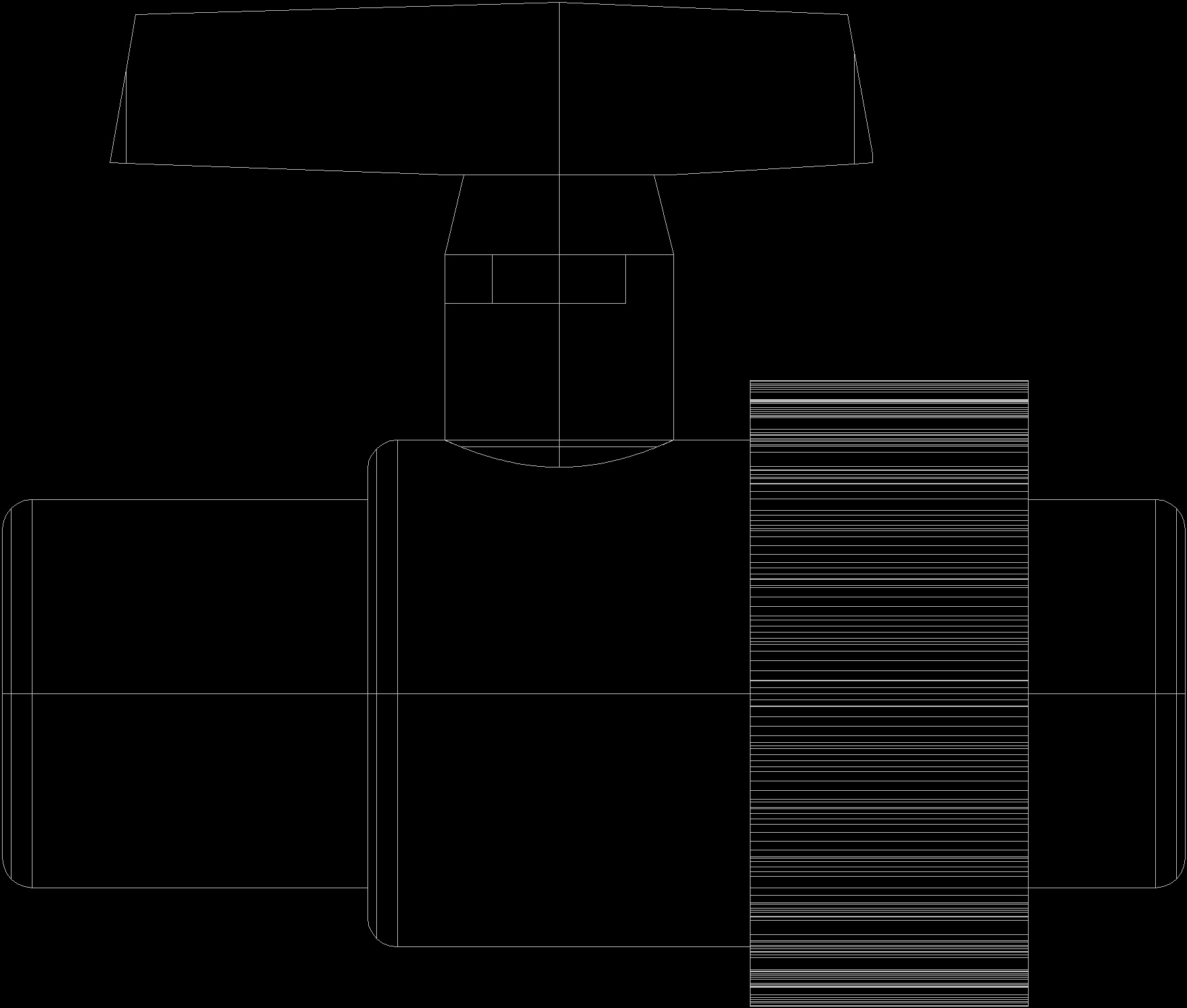 Pvc Ball Valve DWG Block for AutoCAD • Designs CAD