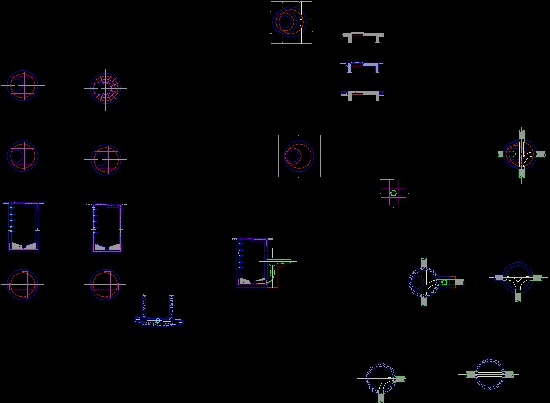 Sewer System DWG Plan for AutoCAD • Designs CAD