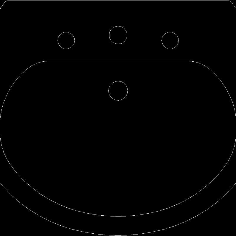 Sinks, Toilets And Bidets By Ferrum DWG Plan for AutoCAD • Designs CAD