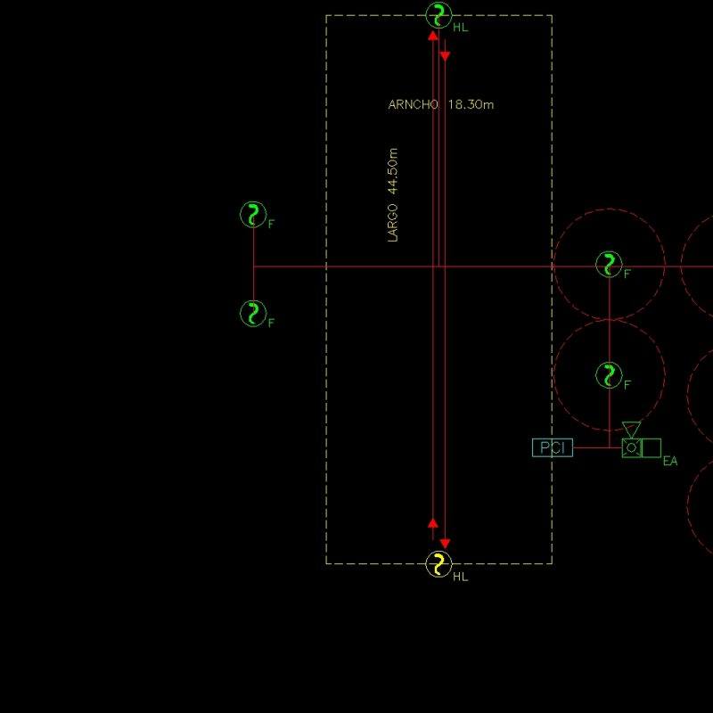 Smoke Detection System Dwg Block For Autocad • Designs Cad 4069