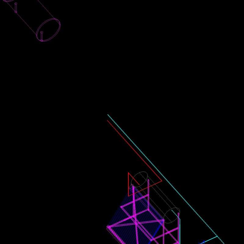 Solar Water Heater DWG Block For AutoCAD Designs CAD