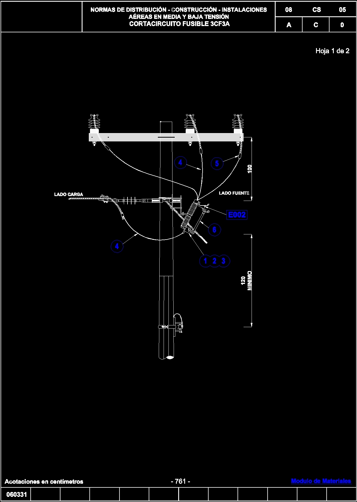 Structure With Medium Voltage Breaker Fuse DWG Block for AutoCAD
