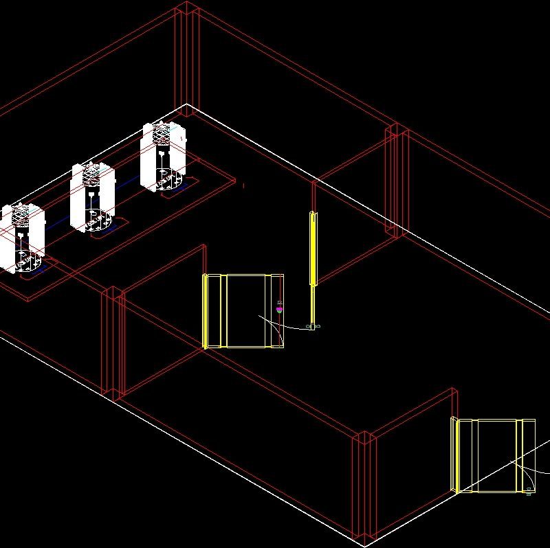 Substation 3d Dwg Model For Autocad • Designs Cad