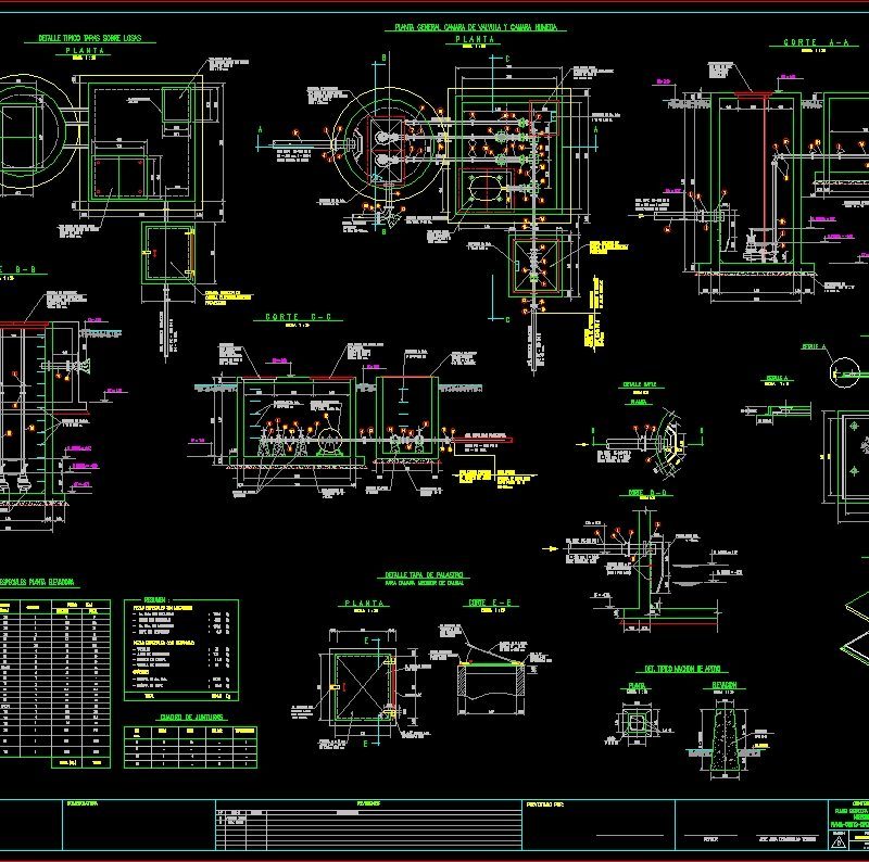 Water - Treatment Plants DWG Block for AutoCAD • Designs CAD