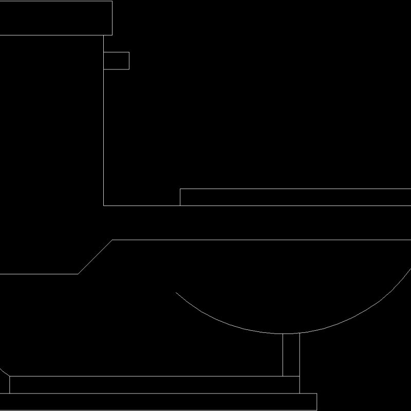 Wc 1 DWG Block for AutoCAD • Designs CAD