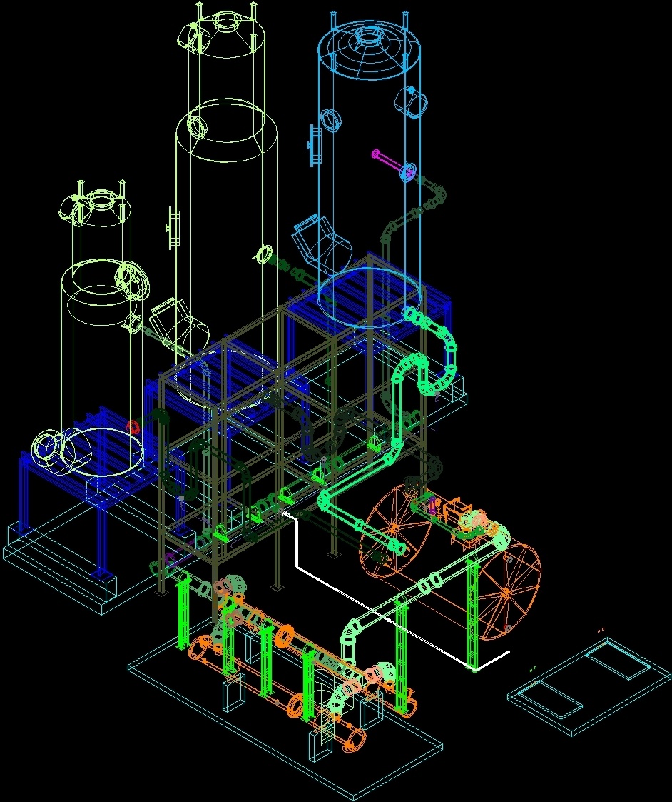 Acid Circuit 3D DWG Model for AutoCAD • Designs CAD