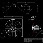 Axial Fan Dwg Block For Autocad Designs Cad