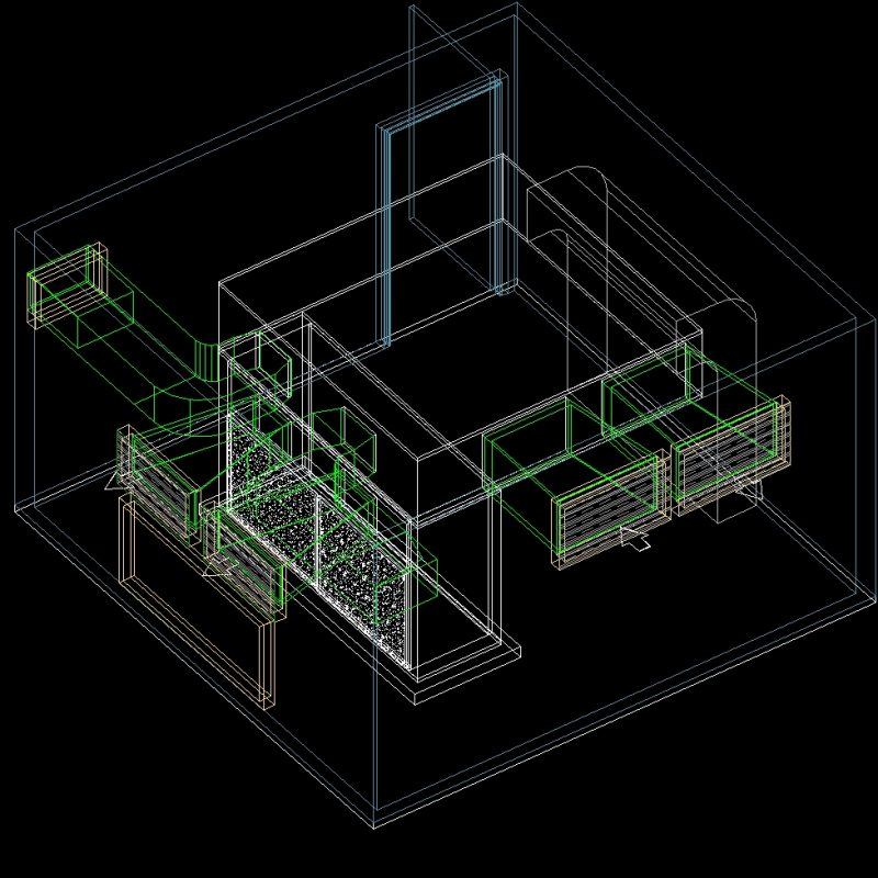 Condensing Unit 3D DWG Model for AutoCAD • Designs CAD