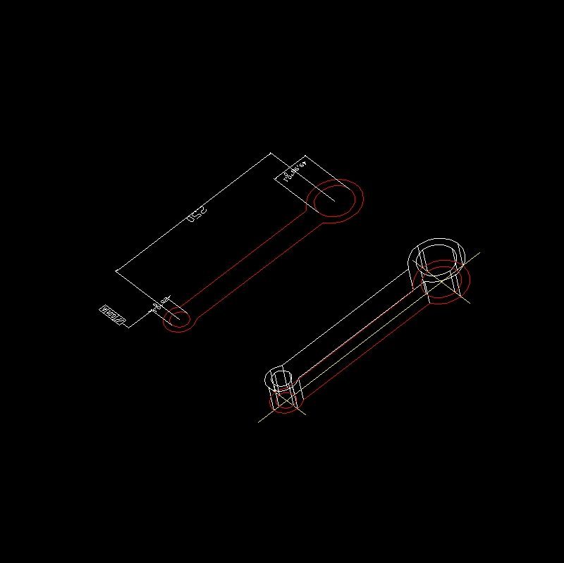 Crankshaft 3D DWG Model for AutoCAD • Designs CAD