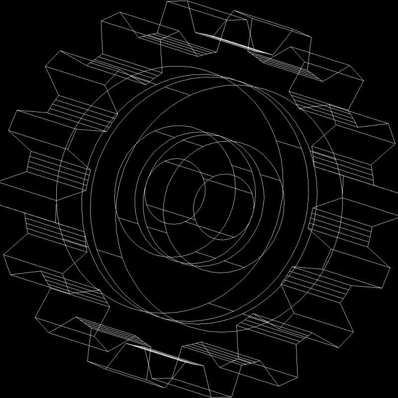 Gear DWG Block for AutoCAD • Designs CAD