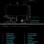 Hydropneumatic Tank - Detail Operation DWG Detail for AutoCAD • Designs CAD