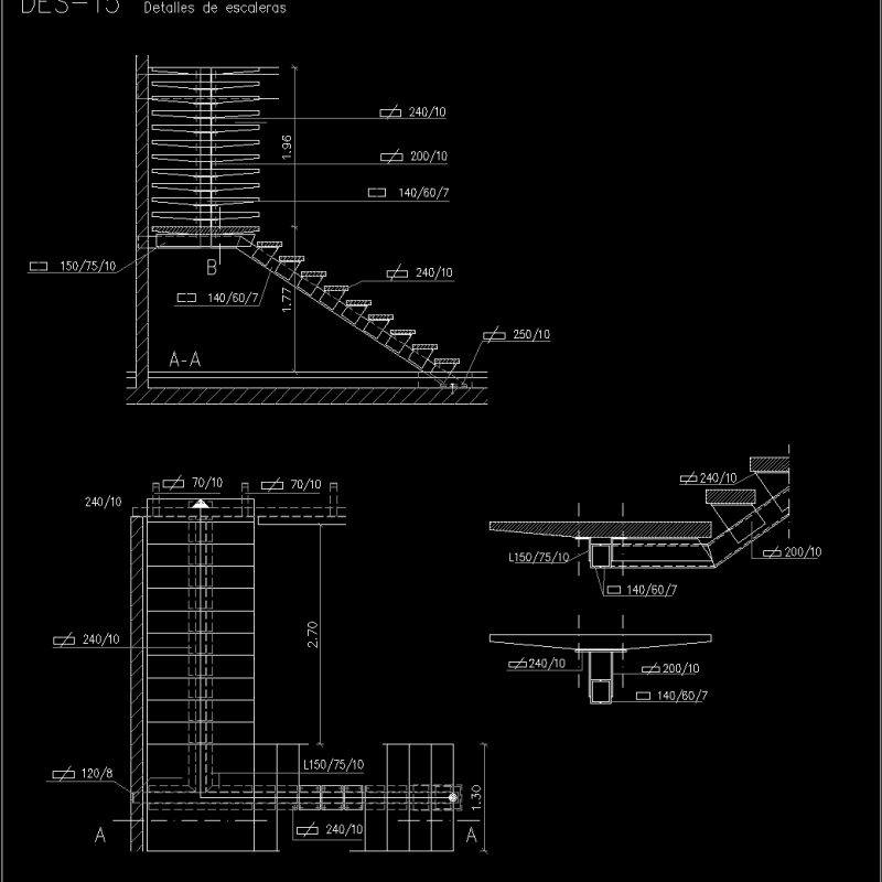 Ladders DWG Detail for AutoCAD • Designs CAD