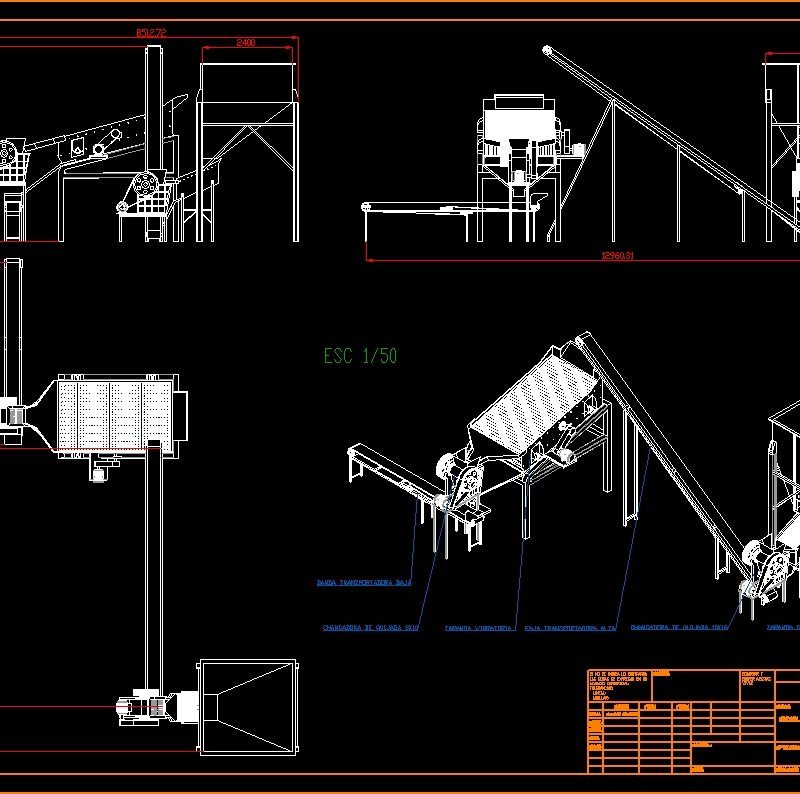 Ore Crusher, Chala, Peru DWG Block for AutoCAD • Designs CAD