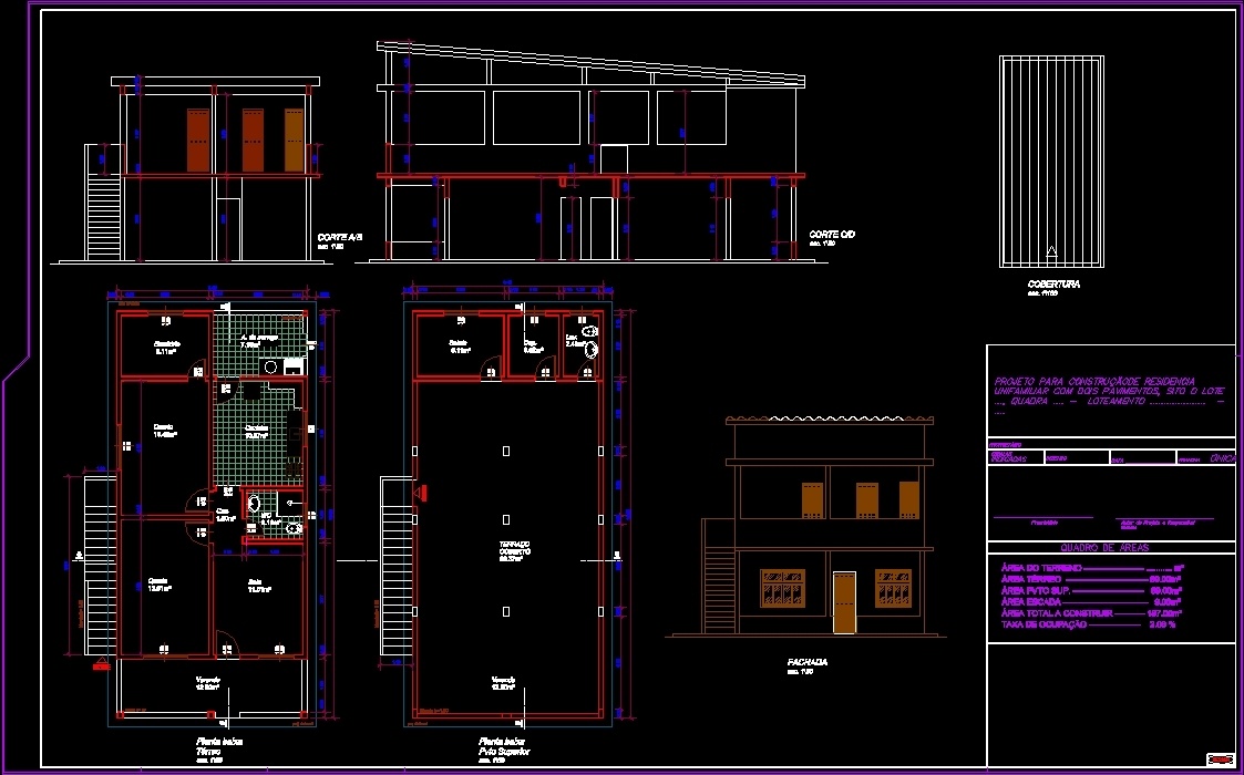 Проект магазина в dwg