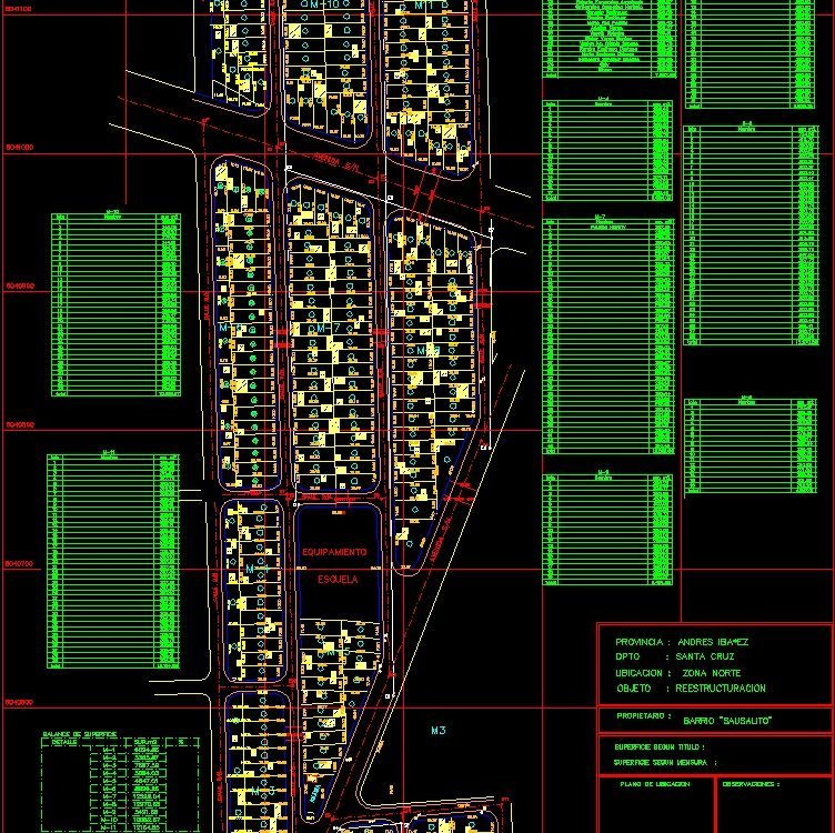 Sausalito Urbanization DWG Block for AutoCAD • Designs CAD