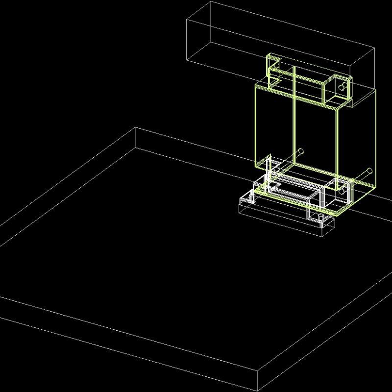 Sensor Fixture Holder DWG Block for AutoCAD • Designs CAD