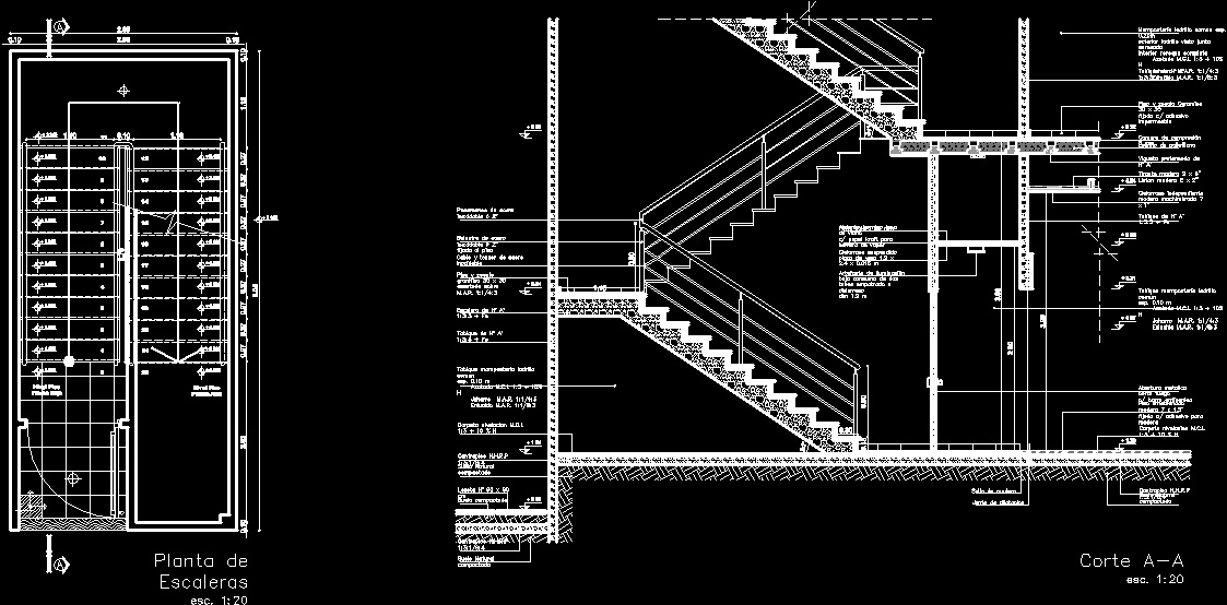 Stairs DWG Block for AutoCAD • Designs CAD