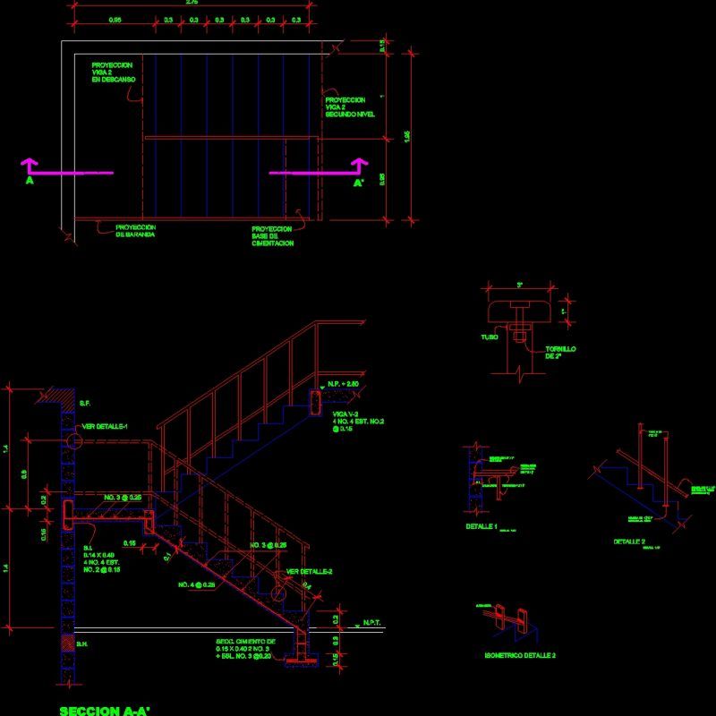 Steps Details DWG Section for AutoCAD • Designs CAD