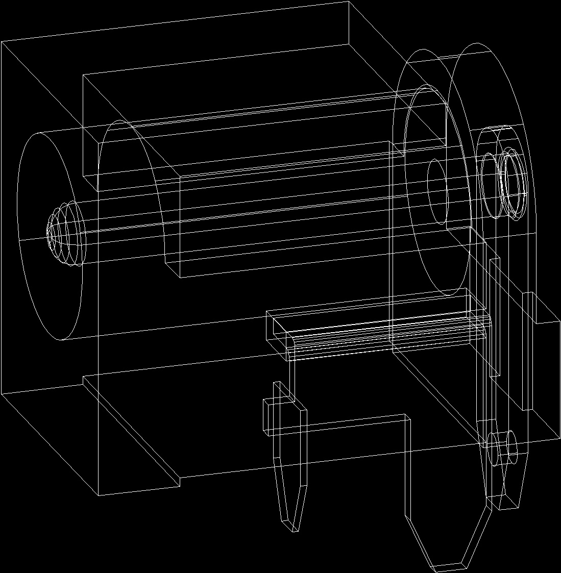 Switchcraftrapc72c Power Socket 21mm 2D DWG Block for AutoCAD • DesignsCAD