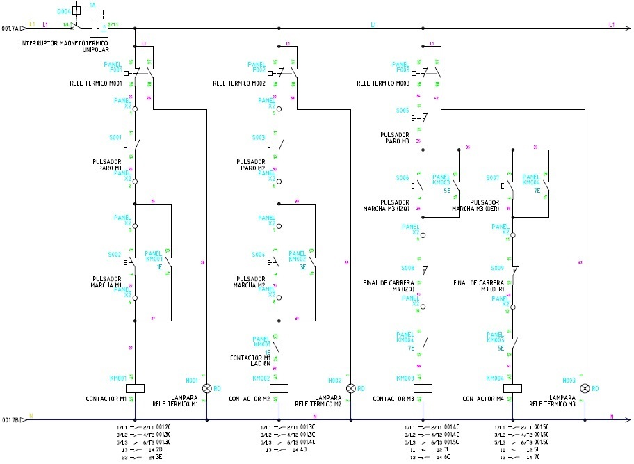 Control 3 ??Motors Acade DWG Block for AutoCAD • Designs CAD