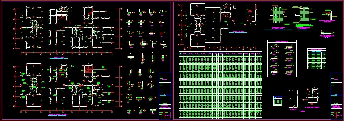 Building Structures (Walls) DWG Block for AutoCAD • Designs CAD