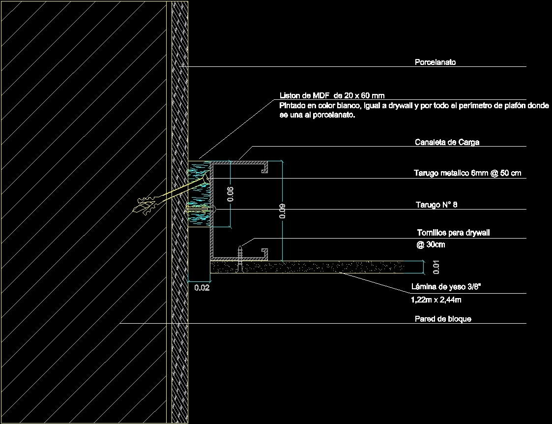  Ceiling  Detail  DWG  Detail  for AutoCAD  Designs CAD