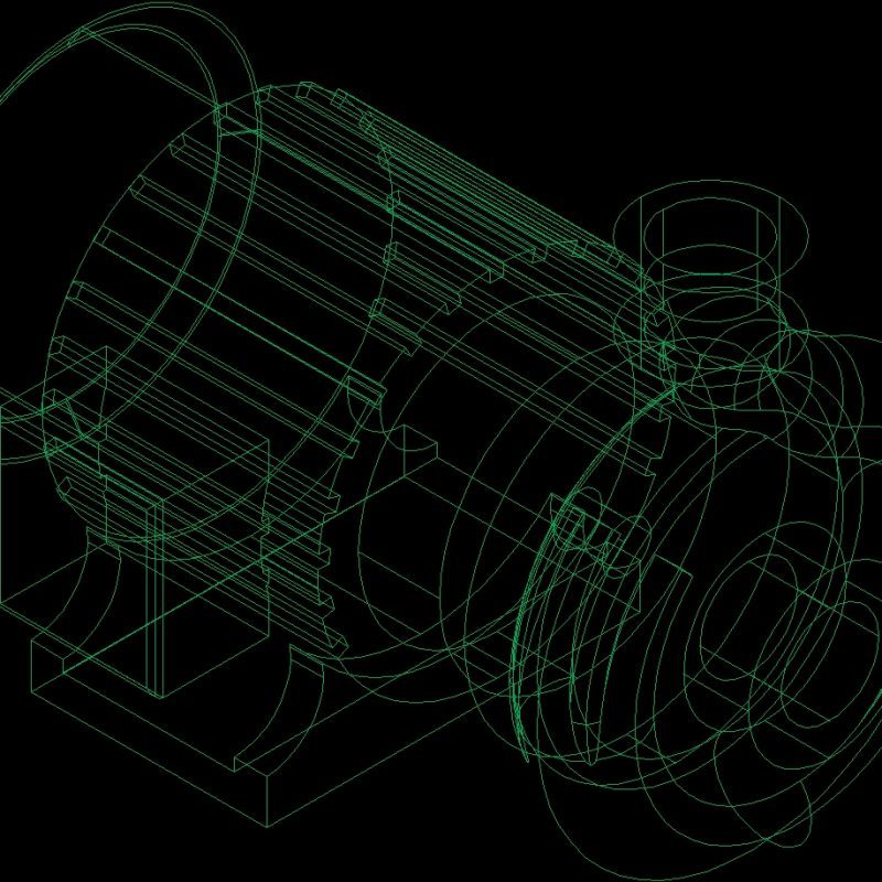 Centrifugal Pump 3D DWG Model for AutoCAD • Designs CAD