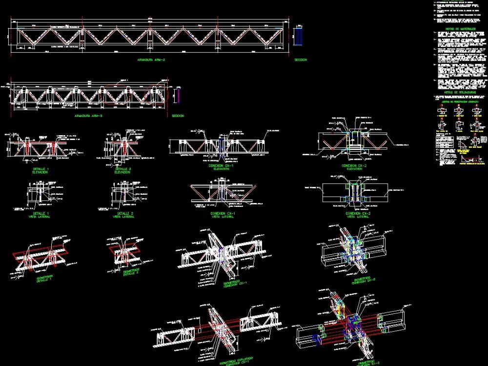 Connectionofsteelbeamsdwgdetailforautocad186 Designs Cad 