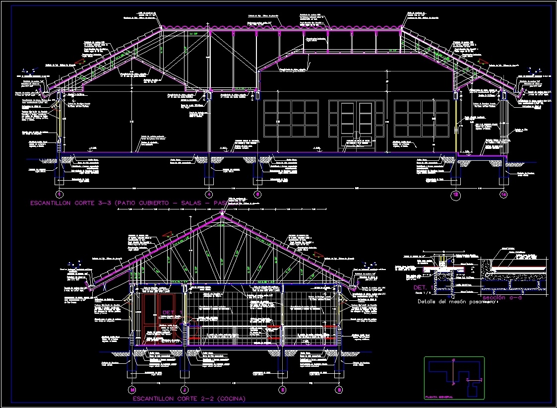 Проект деревянного дома dwg