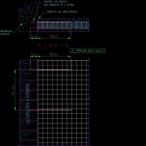 Covintec - Constructive System DWG Block for AutoCAD | Designs CAD