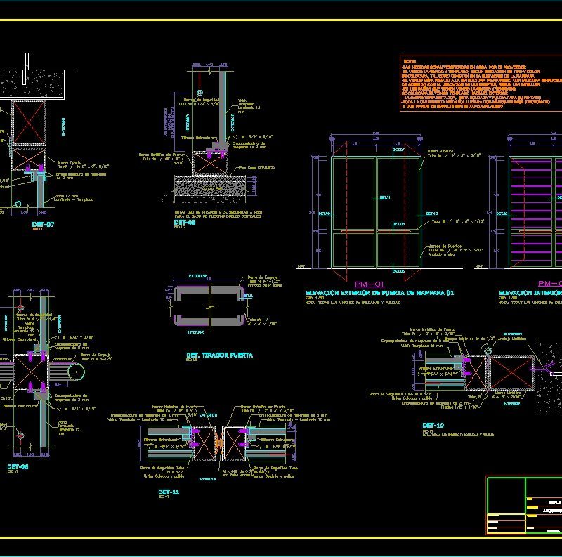 Detail Screen DWG Detail for AutoCAD • Designs CAD