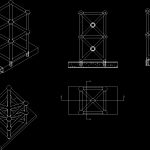 Detail Spaceframe DWG Detail for AutoCAD • Designs CAD