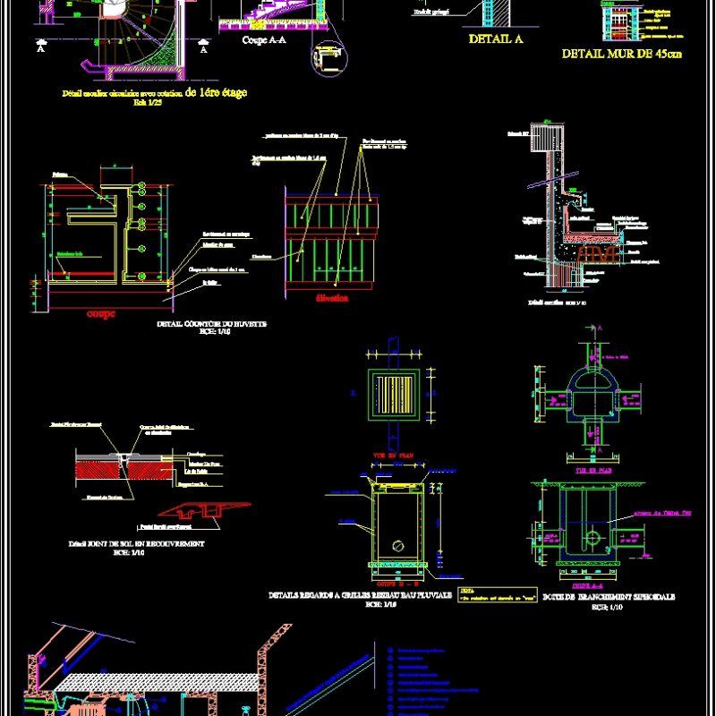 Details Of Execution DWG Detail for AutoCAD • Designs CAD