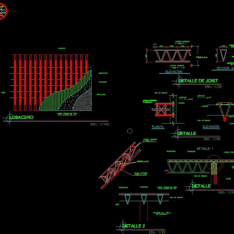 Details Of Slabs DWG Detail for AutoCAD • Designs CAD