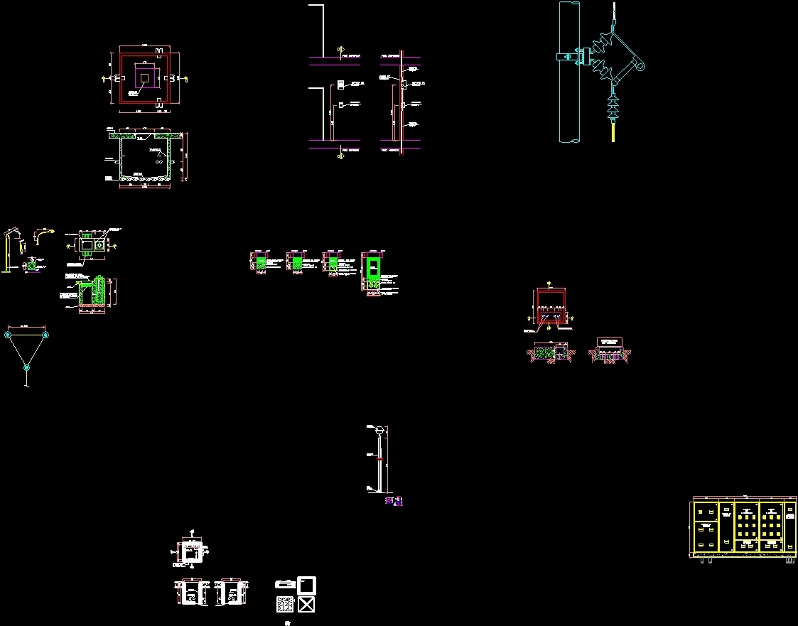 Electricity Details DWG Detail for AutoCAD • Designs CAD