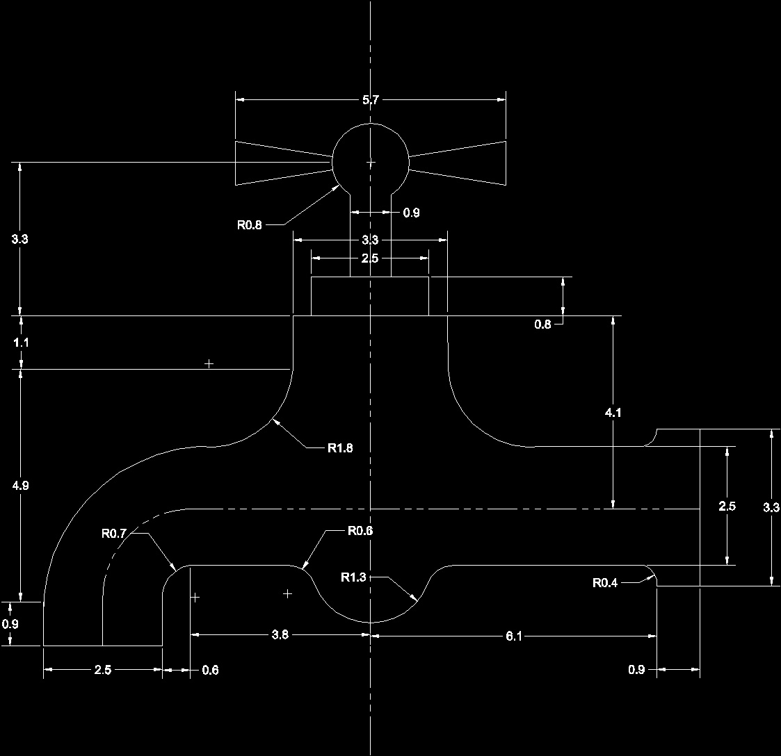 Чертеж в формате dwg