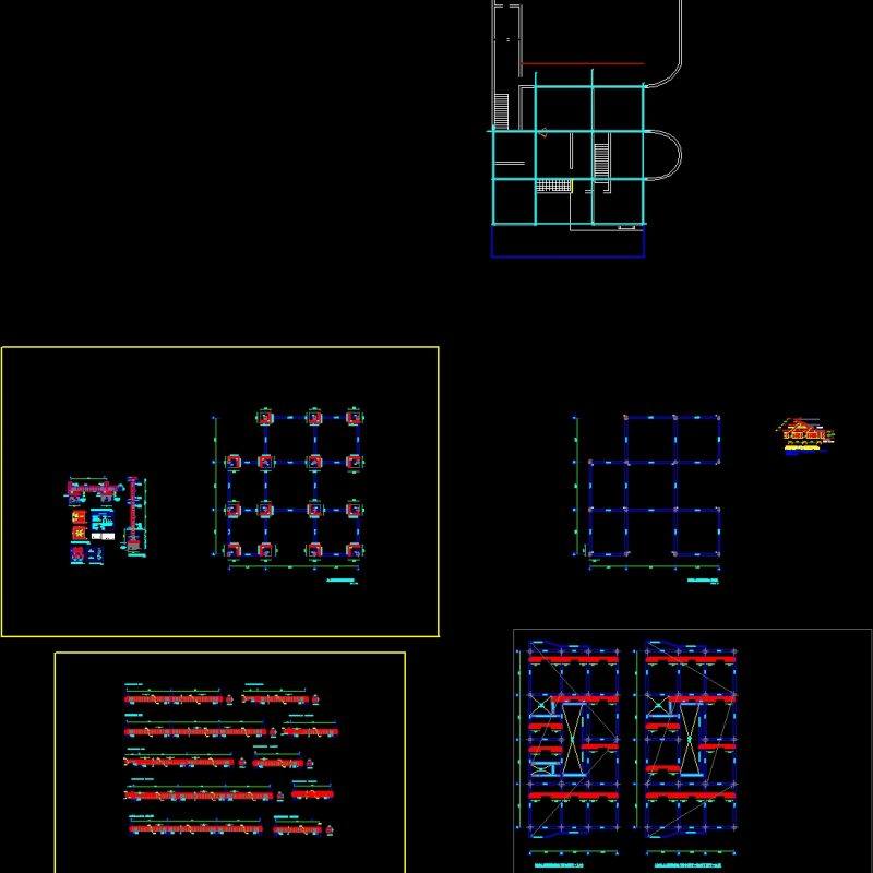 Foundation And Details DWG Detail for AutoCAD • Designs CAD