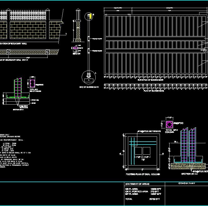 Gate DWG Detail for AutoCAD • Designs CAD