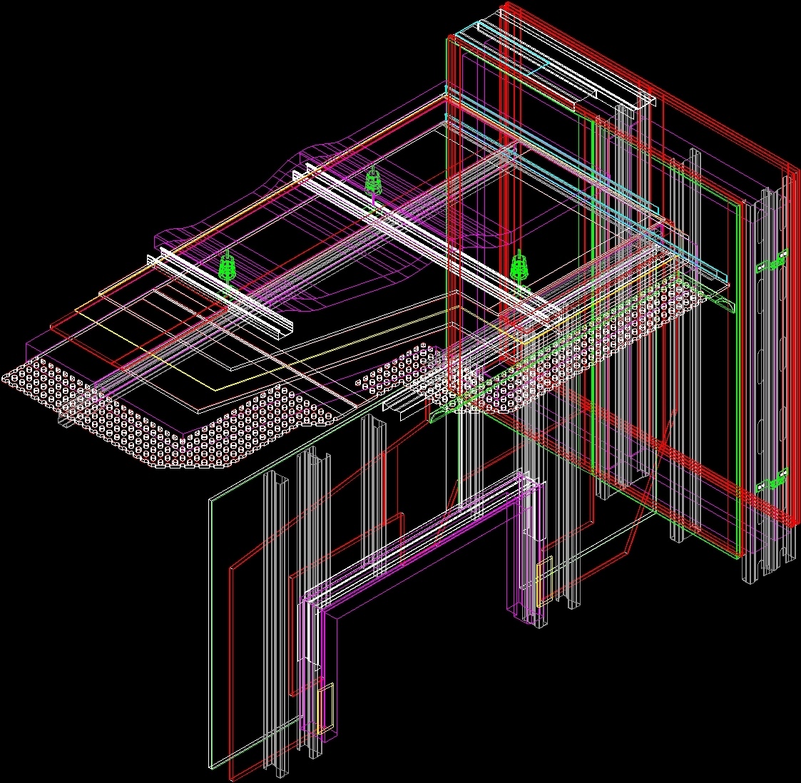 Мебель в автокаде 3d