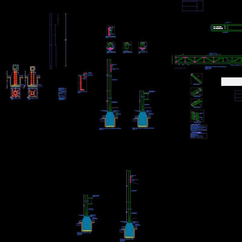 Plano Traffic Lights Cusco DWG Detail for AutoCAD • Designs CAD