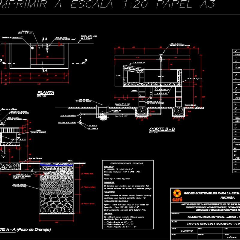 Pool With Laundry DWG Block for AutoCAD • Designs CAD