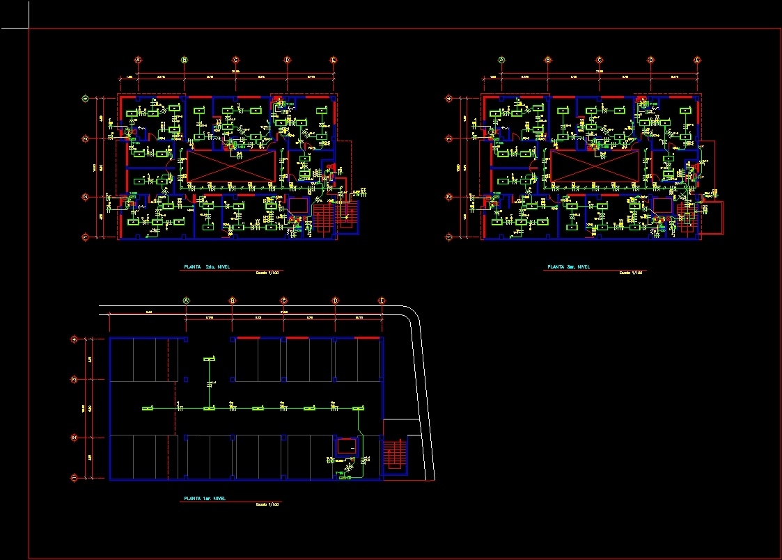 Project Lighting Medical Clinics DWG Full Project for AutoCAD • Designs CAD