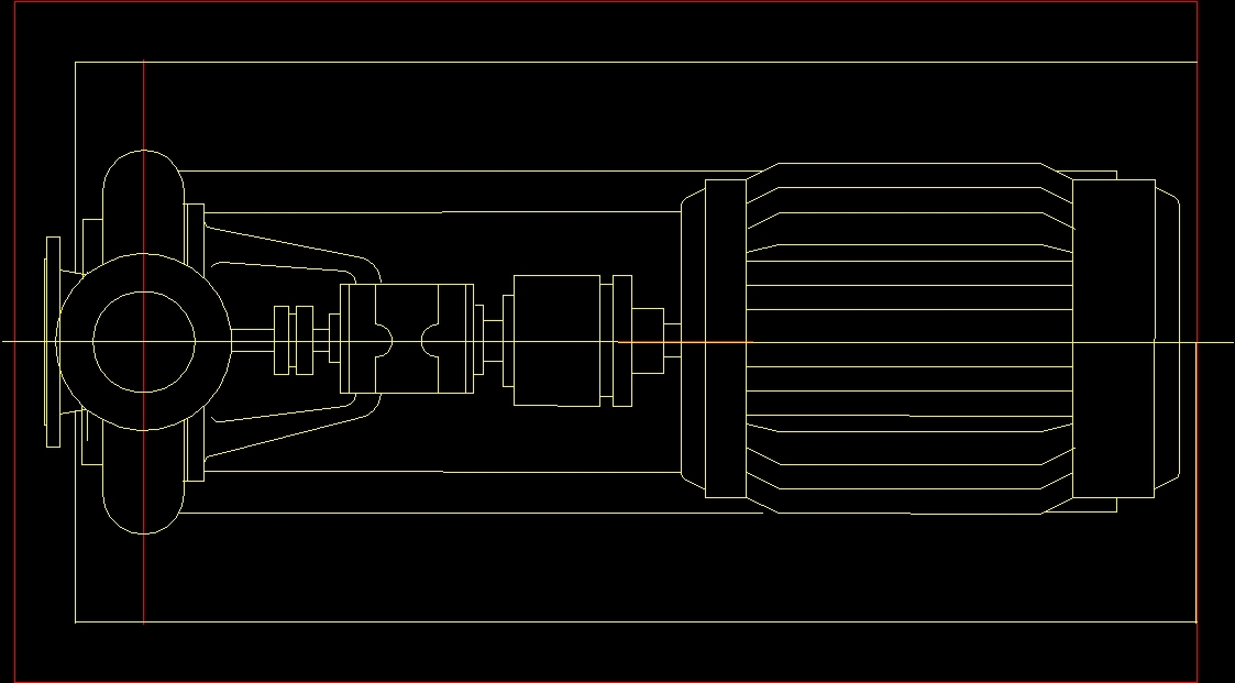 Насос чертеж dwg