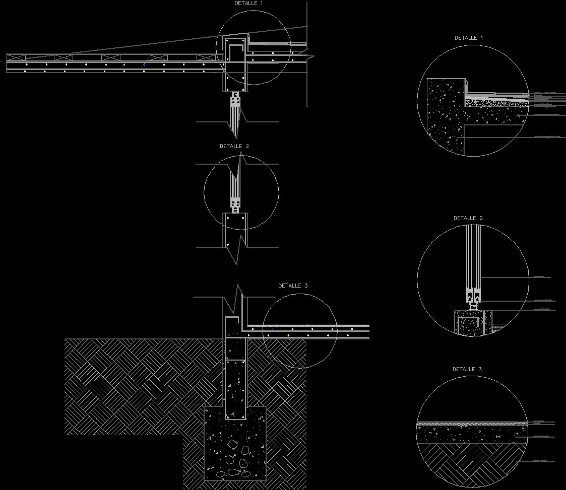 Reinforced Concrete Construction Details DWG Detail For AutoCAD Designs CAD