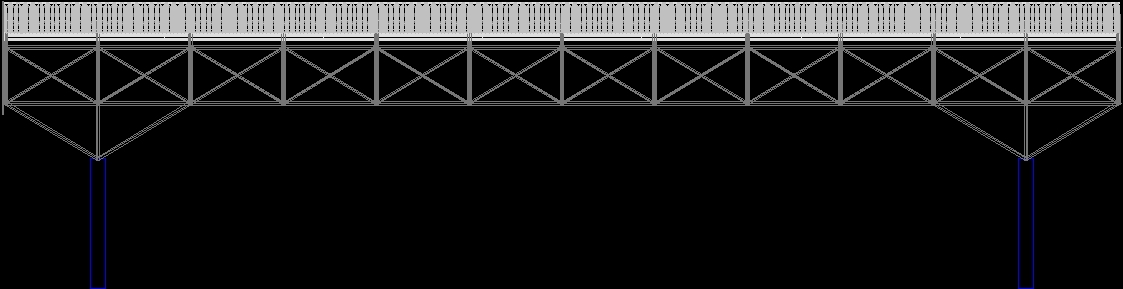 Autocad Steel Truss Detail