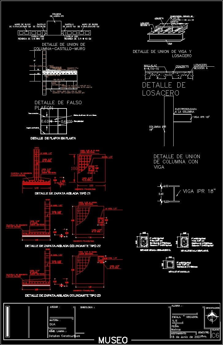 Steel Plates Details DWG Detail for AutoCAD • Designs CAD