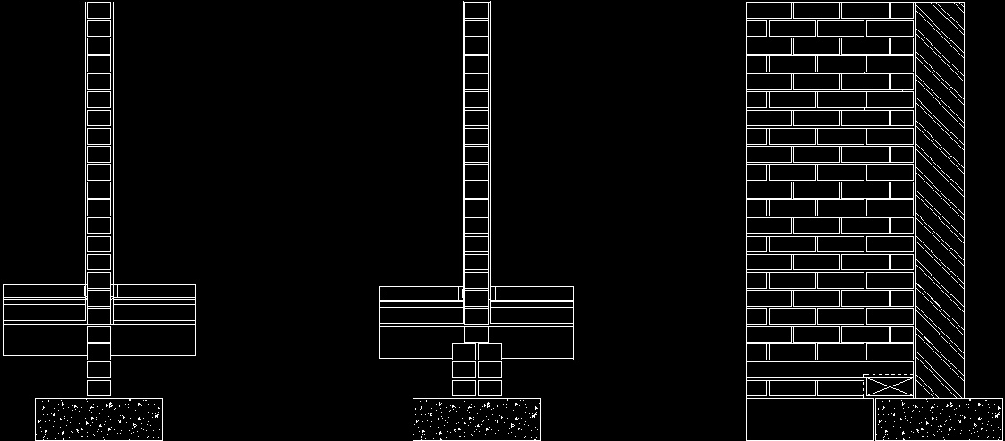 Strip Foundations DWG Block for AutoCAD • Designs CAD