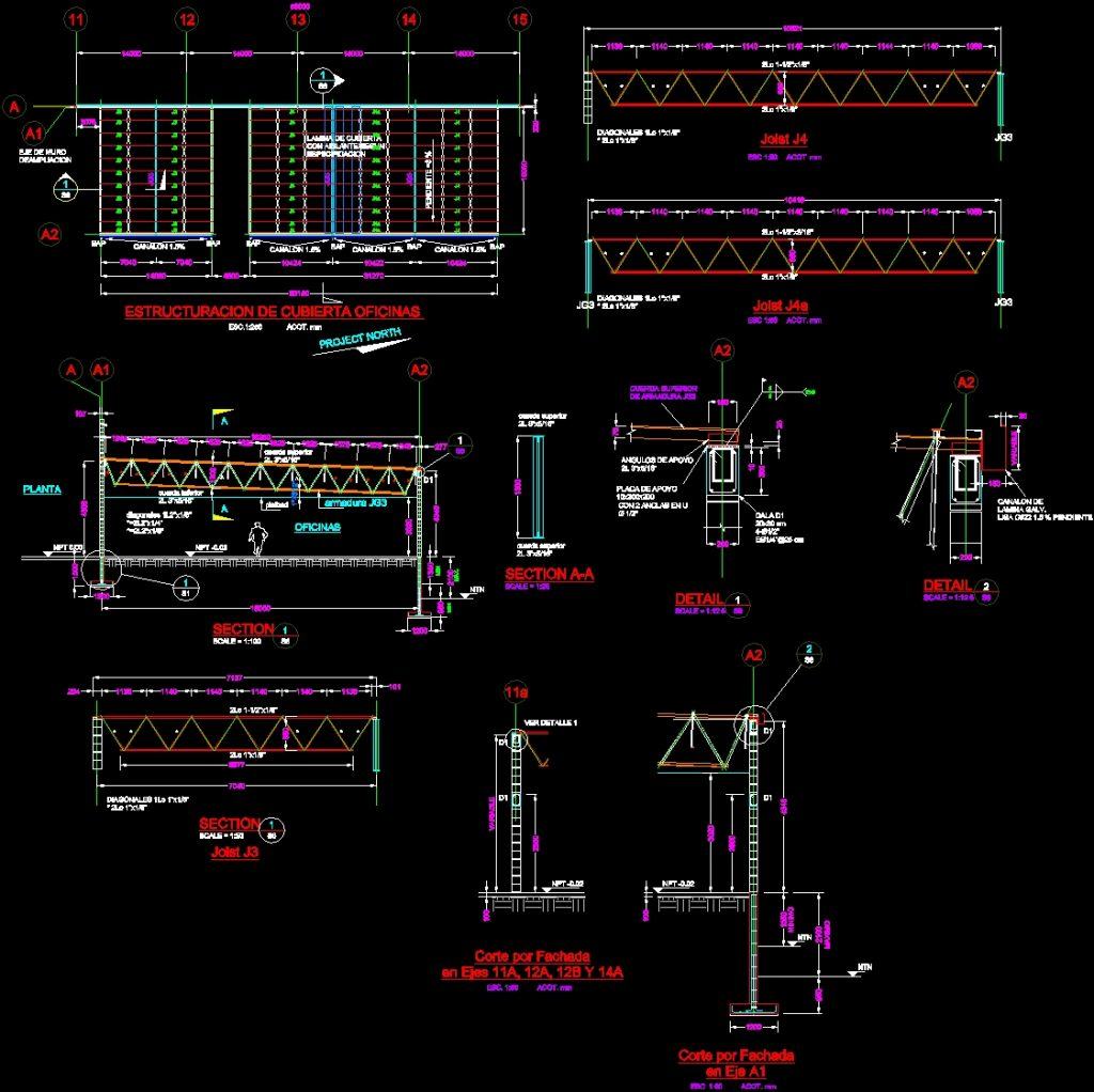 Structures Dwg Detail For Autocad • Designs Cad