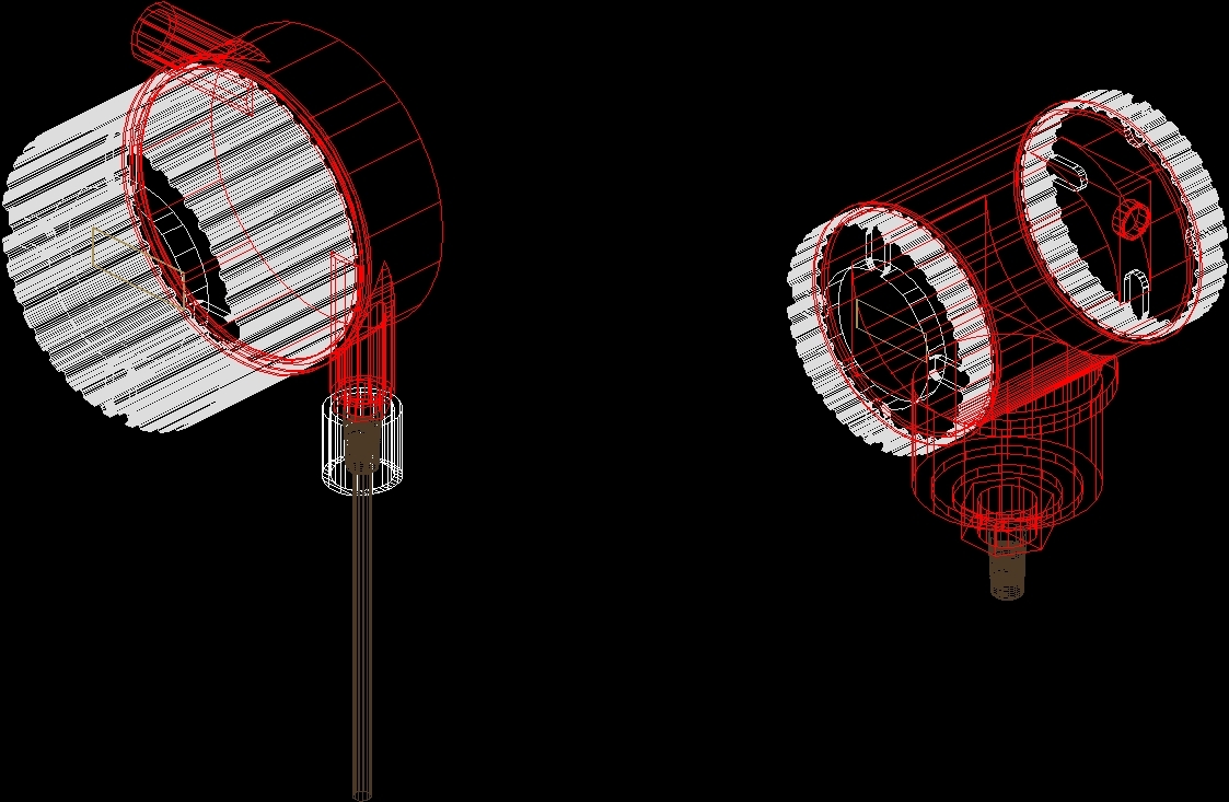 Transmitter Of Pressure And Temperature DWG Block for AutoCAD • Designs CAD
